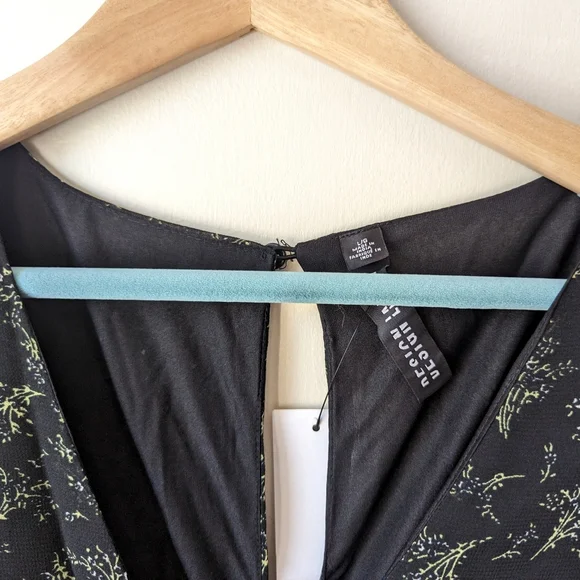 Design Lab Floral Mini Dress - Picture 5 of 6